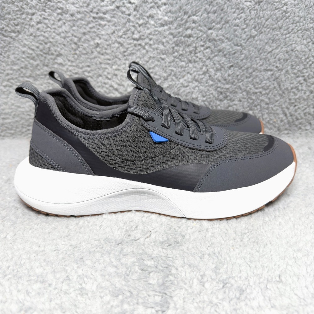 Vessi Pacific Womens Size 10 Low Top Sneakers Shoes Dark Gray Waterproof Knit